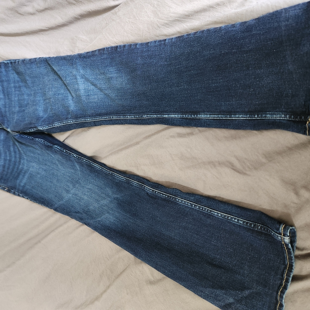 Silver Jeans Women's Boot Cut Jeans - Dark Blue